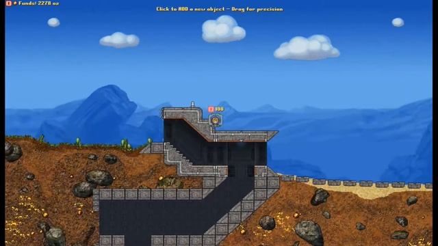 Cortex Command #2 Обороняем бункеры смотреть онлайн