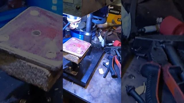 СВЕРЛИЛЬНЫЙ СТАНОК НСП-2 (СССР) с подсветкой рабочего стола. смотреть онлайн