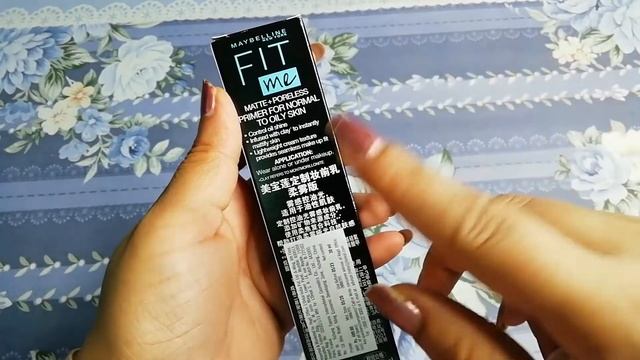 Maybelline Newyork Fit me Matte+Poreless Primer Review / For Oily and combination skin || смотреть онлайн