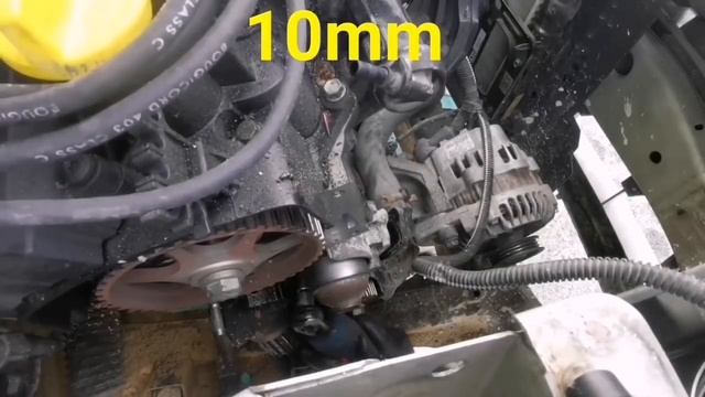 RENAULT CLIO VELIKI SERVIS I ZIMSKI KVAROVI (LARGE SERVICE AND WINTER MALFUNCTIONS) TIMING BELT смотреть онлайн