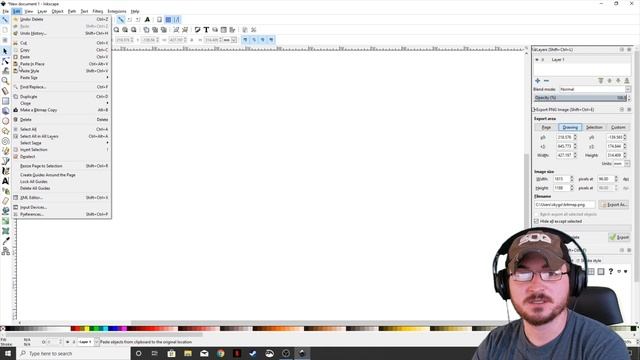 How to remove the background from an image using Inkscape смотреть онлайн