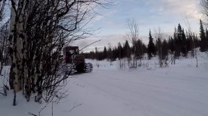 Трактор Дт-75 на севере НАО,сезон 2023.