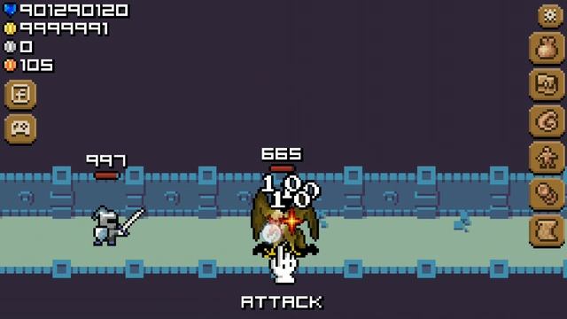 Endless Knight Epic nonstop idle clicker RPG MOD Money смотреть онлайн