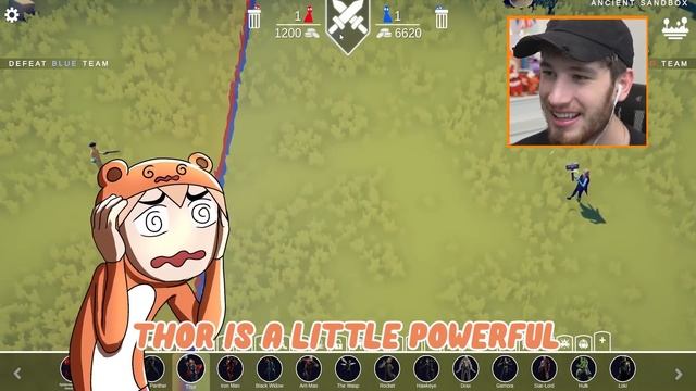 FREDDY VS THANOS IN TABS (custom unit creator) смотреть онлайн