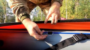 Установка рулевого управления на надувную байдарку | Повышаем управляемость байдарки