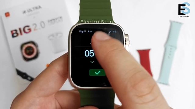 سؤالكم بفيديو(حلقة 9)|طريقة ضبط وتنسيق الوقت في ساعة i8 ULTRA smartwatch | تعديل الوقت في الساعة⌚ смотреть онлайн