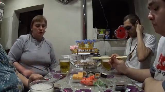 Обзор и дегустация суши по деревенски смотреть онлайн