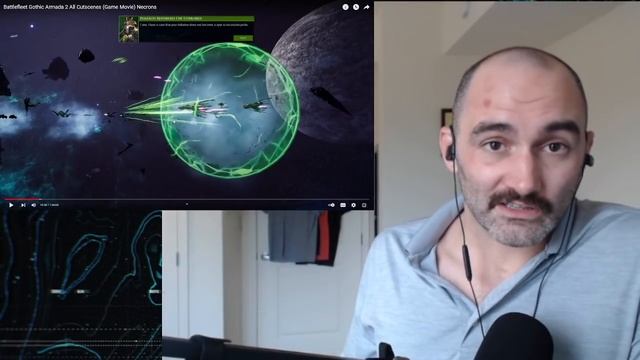 Combat Veteran Reacts to Battlefleet Gothic Armada 2 Necron Campaign смотреть онлайн