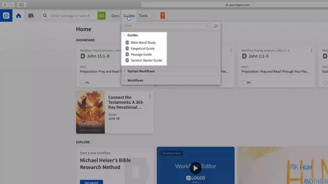 Get Started with the Logos Web App | Logos Bible Software смотреть онлайн