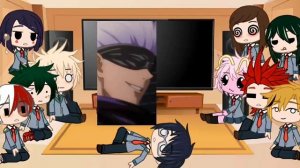 [ MHA ] class 1-a react to deku's future | deku as gojo | gojo satoru | gacha