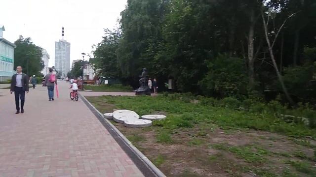 Прогулка по Архангельску. ул.Чумбарова-Лучинского. /Russia Arkhangelsk #1 смотреть онлайн