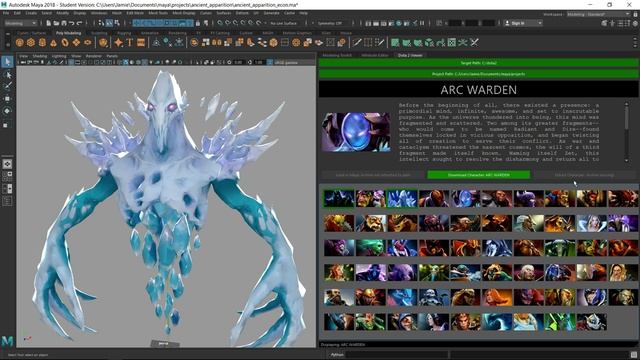 Prototype Dota 2 downloader and viewer for Maya смотреть онлайн