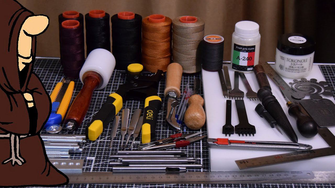 Работа с Кожей С чего начать новичку, какой нужен инструмент для работы с кожей минимум для новичка смотреть онлайн