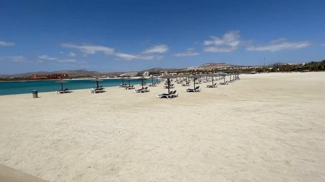 Caleta de Fuste Beach Walk | FUERTEVENTURA ?? смотреть онлайн