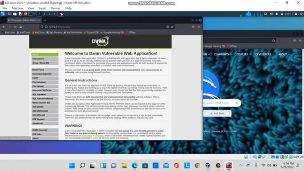 SQL injection and SQLMAP with Kali linux
