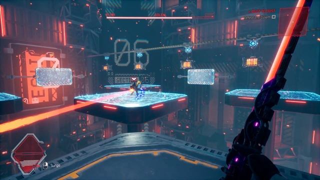 Ghostrunner: Project HEL - bossfight Golem смотреть онлайн