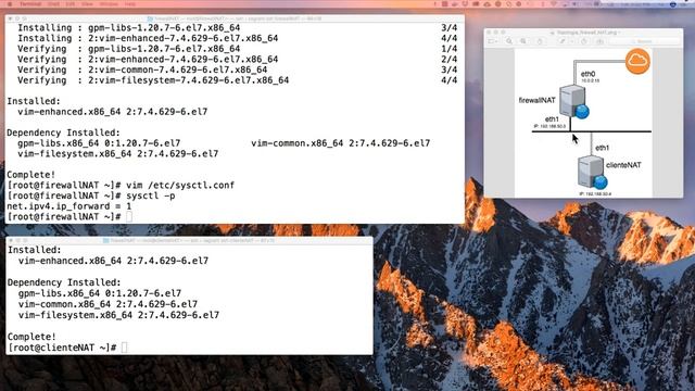Configuracion Firewalld como NAT смотреть онлайн