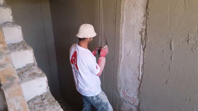Машинная штукатурка стен/Machine plaster walls смотреть онлайн