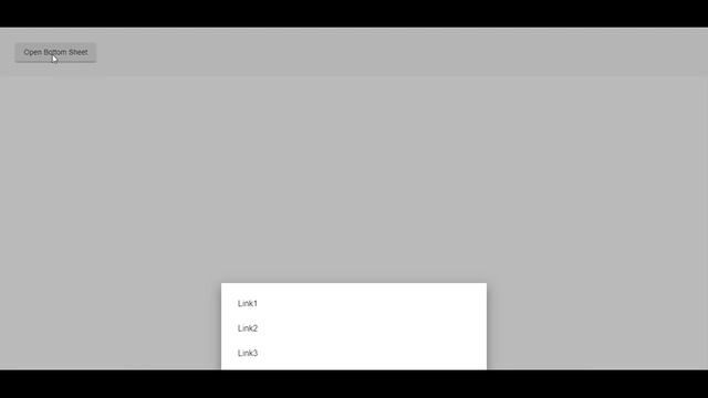 Bottom Sheet Modal using Angular Material смотреть онлайн