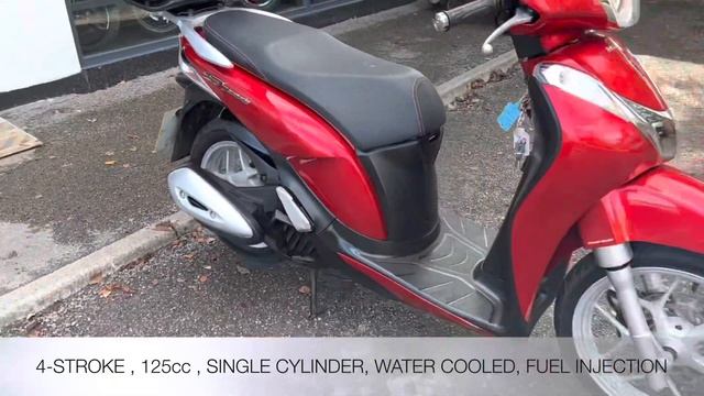 Honda ANC125F SH MODE 2016 QUICK WALK ROUND AND START UP смотреть онлайн