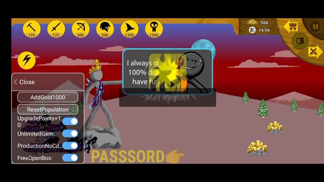 NEW MOD MENU || STICK WAR LEGACY || 2022 || MEDIAFIRE || DOWNLOAD