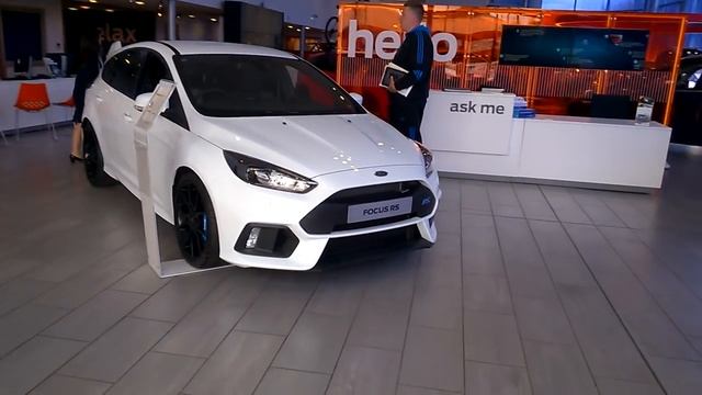 2016 Focus RS Frozen White - Ford Warrington смотреть онлайн