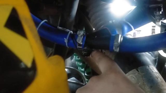 Стелс гепард 800, ремонт система охлаждения без термостата