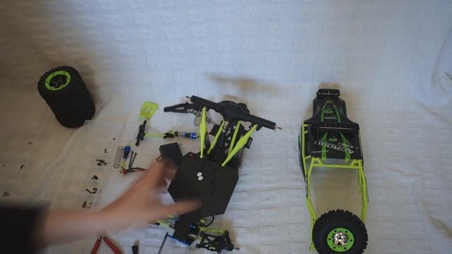 • WLtoys - 12428 1/12 Crawler - Disassembly • смотреть онлайн