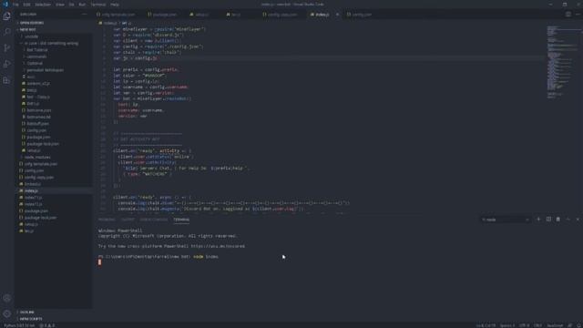 How To Make Minecraft Bot Using Mineflayer + Nodejs + Djs + chalk - Pt 8 - Join Command смотреть онлайн