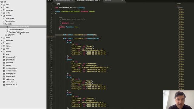 iSeed: Laravel Package to Generate Seeds from Existing Data смотреть онлайн