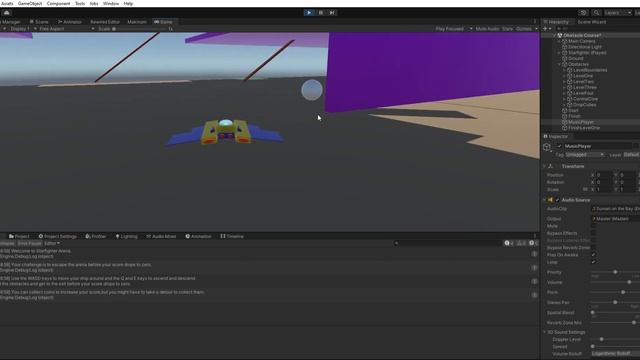 Game Dev Coursework: Obstacle Course смотреть онлайн