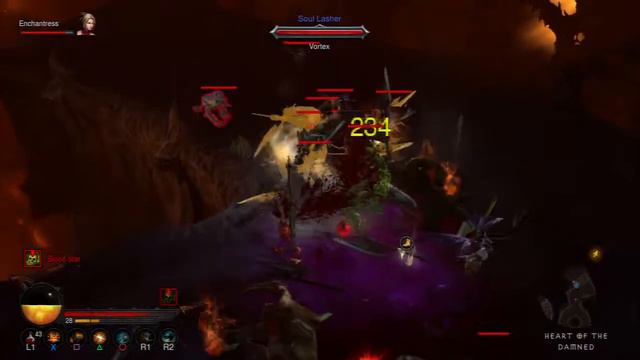 Diablo 3 Walkthrough - Part 28 Heart of Sin PS3 X360 смотреть онлайн