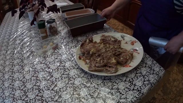 Рулет из свинных рулек, очень вкусный. смотреть онлайн