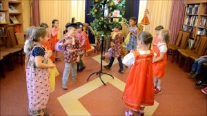 Хоровод "Яблонька" в исполнении воспитанников ГБДОУ №355