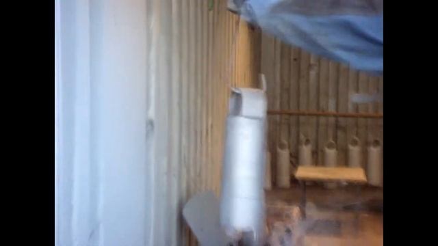 Очистка и окраска порошковой краской резервуара смотреть онлайн