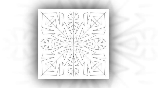 Трафареты снежинок из бумаги смотреть онлайн