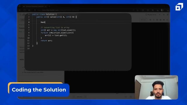 Common Elements in 2 Arrays | HashMap DSA Interview Question | Array Important Topic смотреть онлайн