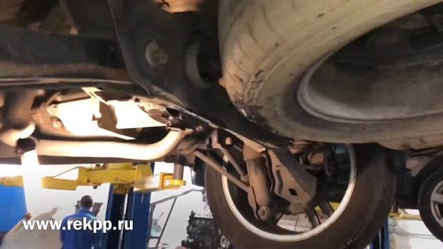 Хендай IX55 замена заднего редуктора смотреть онлайн