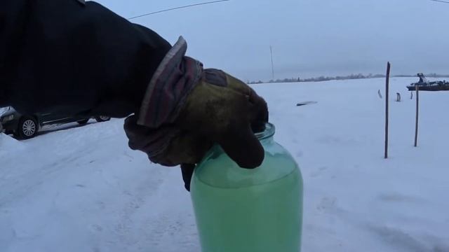 Дизель на АЗС замёрз