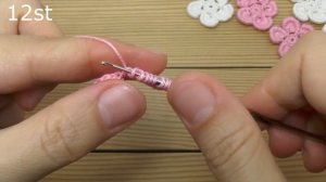 Вязание ЦВЕТКА крючком ЛЕГКО, ПРОСТО И БЫСТРО!  Цветы мастер-класс Beautiful Flower Crochet Pattern
