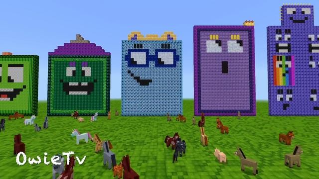 Counting by 67s Song Numberblocks Minecraft | Learn to Count | Skip Counting by 67 смотреть онлайн