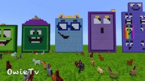 Counting by 67s Song Numberblocks Minecraft | Learn to Count | Skip Counting by 67