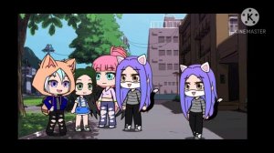 Meme "Луна". Участники:Кошка Лана, Крошка Ева, Ульяна, Йоши.