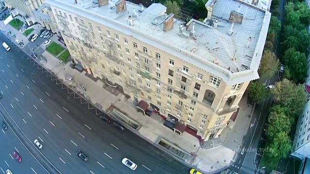 Город Москва с высоты смотреть онлайн