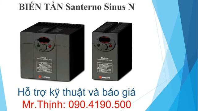 Biến tần Santerno Sinus N mua bán sửa chữa hướng dẫn cài đặt смотреть онлайн