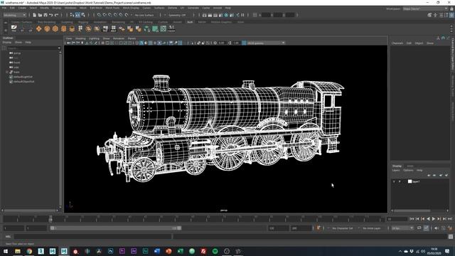 3 Ways to Render Wireframes in Maya смотреть онлайн