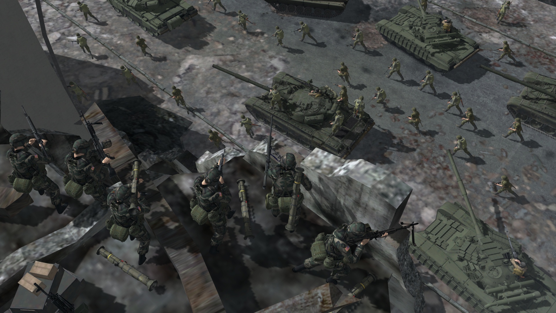 Городской бой L Modern Conflict Mod L  Gates Of Hell: Ostfront