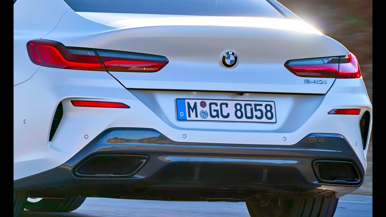 BMW 840i Gran Coupe M Sport 2020 - потрясающее четырехдверное купе. смотреть онлайн