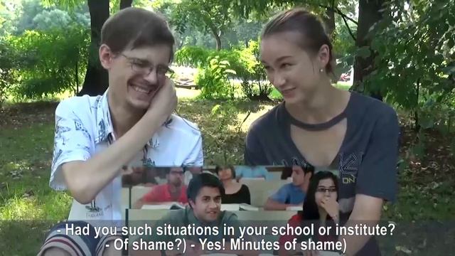 Exam scene & Rancho as professor scene | 3 idiots | Aamir Khan | Russian reaction смотреть онлайн