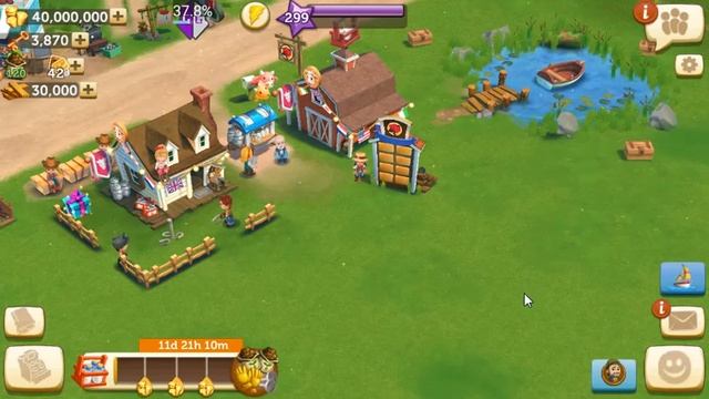 Farmville 2 Country Escape Boat Race All Tasks 150 Point